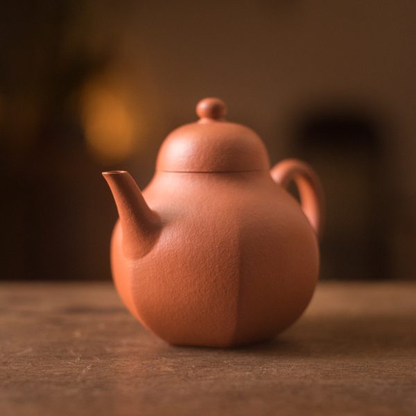 Hexagonal pear shape teapot 六方梨形壶 - Image 4