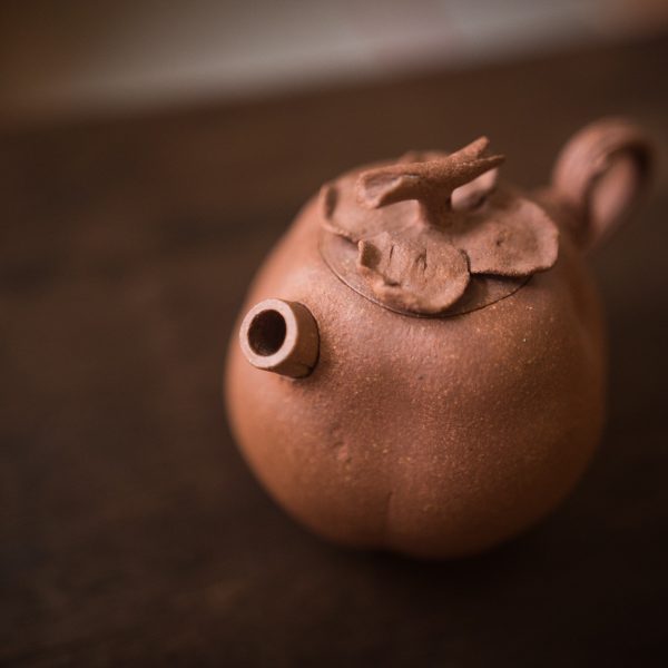 Persimmon shape teapot 柿子壶 - Image 4