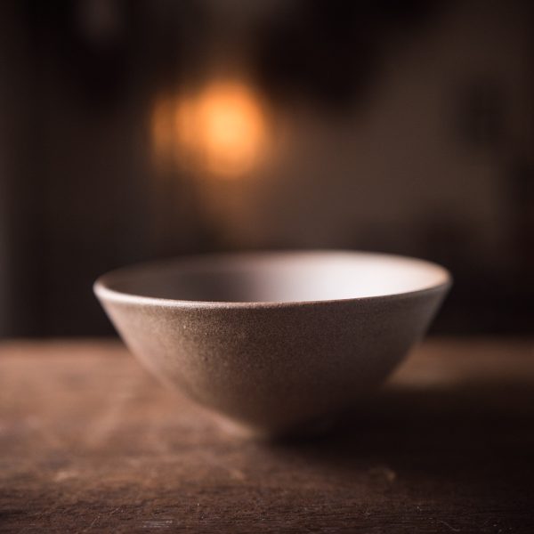 Unglazed Chawan 无釉平茶碗