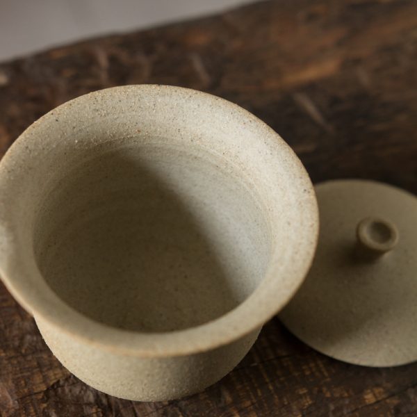 Gray clay reduction fired gaiwan 灰泥还原烧盖杯 - Image 4