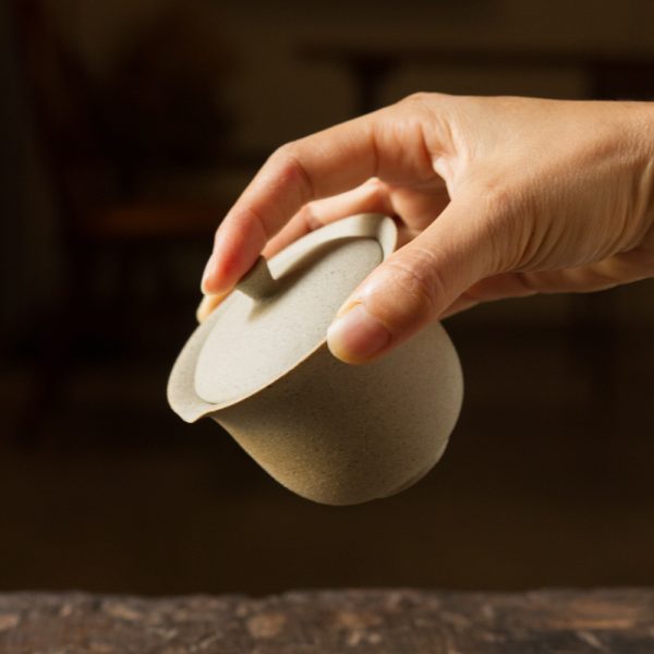 Gray clay reduction fired gaiwan 灰泥还原烧盖杯 - Image 6