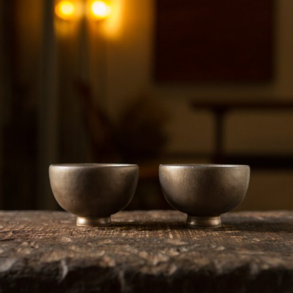 Black gold glaze tea cup 黑金釉茶杯