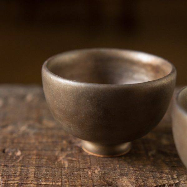 Black gold glaze tea cup 黑金釉茶杯 - Image 3