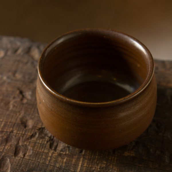 Brown Chawan 窄口茶碗 - Image 5