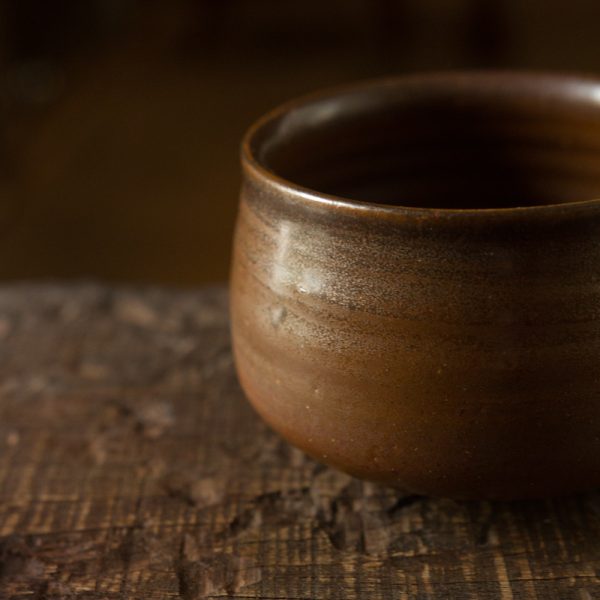 Brown Chawan 窄口茶碗 - Image 4