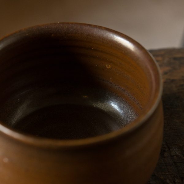Brown Chawan 窄口茶碗 - Image 3